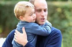 Принц Уильям и малыш Джордж