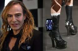 Известный дизайнер предложил модникам крепить смартфоны к обуви