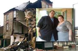 Британская пара с лишним весом занималась любовью и случайно разрушила трехэтажный дом