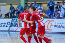 «Ураган» відкрив програму другого туру Екстра-ліги з футзалу нічиєю з чемпіоном (відео)