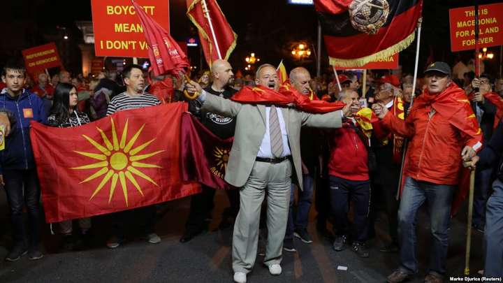 Референдум в Македонії: нову назву підтримали понад 90%