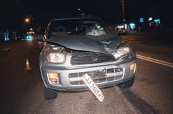 Смертельна ДТП на Троєщині: безхатченко кинувся під колеса Toyota