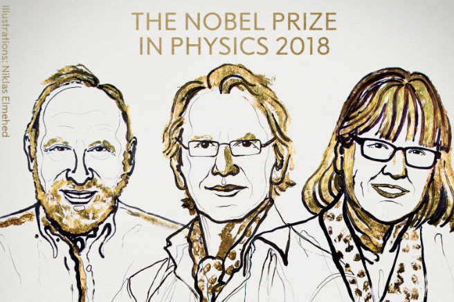 Названі лауреати Нобелівської премії з фізики 