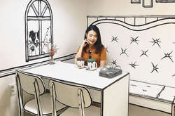 В Сеуле есть кафе, «превращающее» посетителей в героев фантастических комиксов