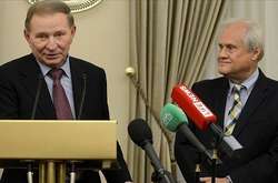 Леонід Кучма та спецпредставник ОБСЄ Мартін Сайдік