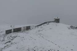 У Карпатах сьогодні зранку випав сніг 