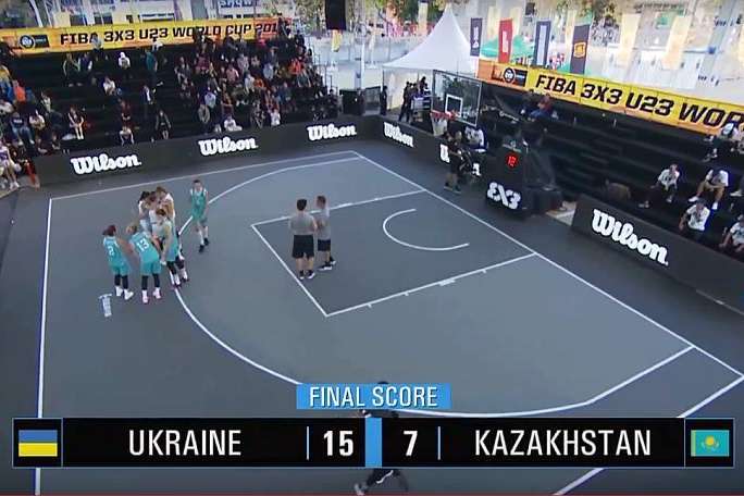 Збірна України (U-23) стартувала з двох перемог на чемпіонаті світу з баскетболу 3х3