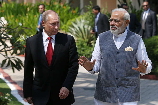 РФ розраховує підписати безпрецедентну кількість угод із Індією