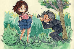 Из Италии в Канаду на первое свидание: художник нарисовал комикс о встрече с возлюбленной