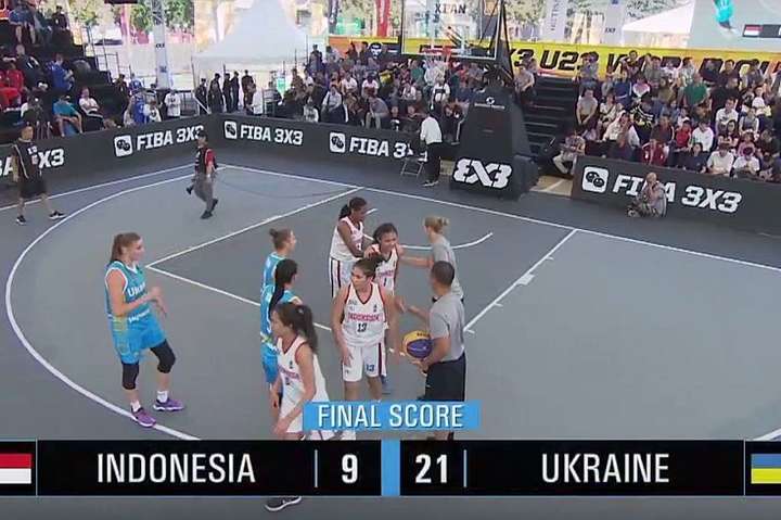 Жіноча збірна України (U-23) – за крок від виходу у чвертьфінал чемпіонату світу з баскетболу 3х3