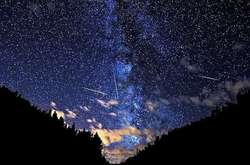 Уникальное явление: оранжевый звездопад над Украиной