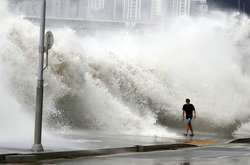 Тайфун «Конг-рей» обрушився на Далекий Схід