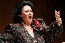 Испанская оперная певица Монсеррат Кабалье