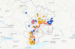 Карта замінованих територій