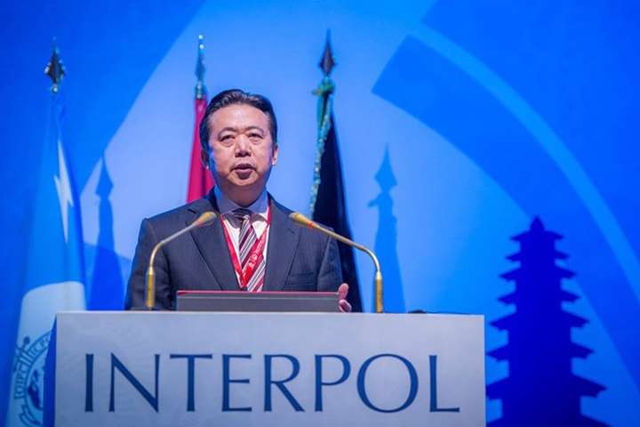Китай підтвердив затримання президента Інтерполу
