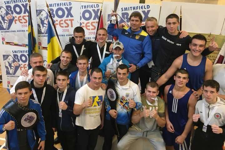 Українські юніори здобули 10 золотих нагород на боксерському турнірі в Ірландії