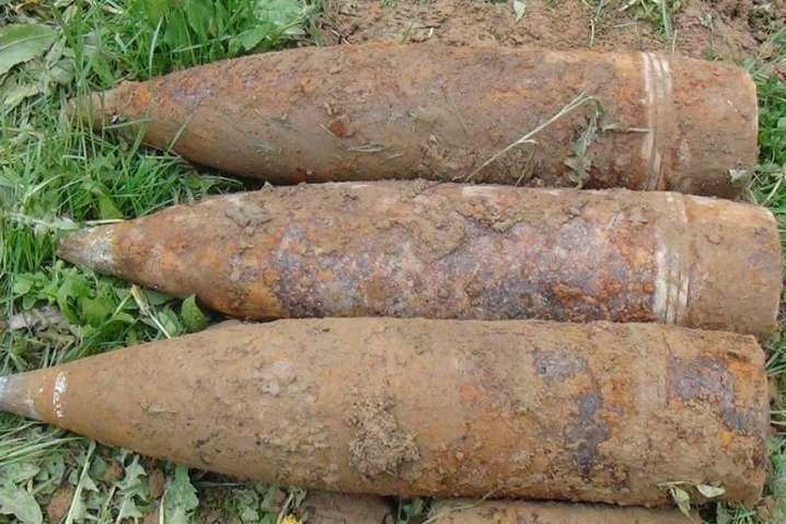 Кияни під час прогулянки у лісі в Пущі-Водиці знайшли чотири снаряди