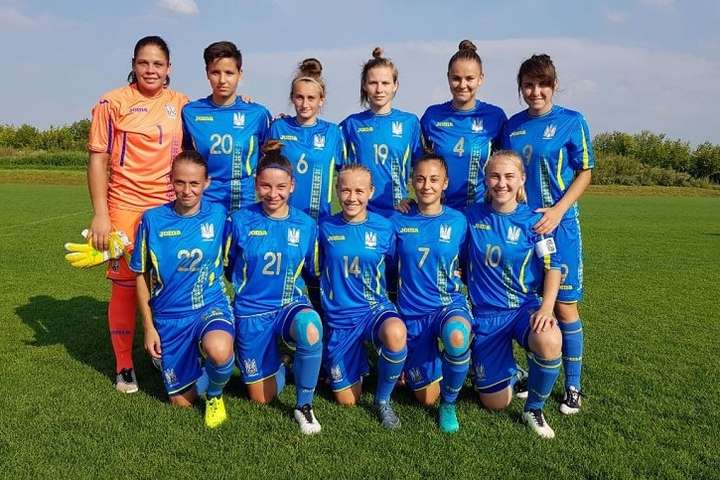 Жіноча молодіжна збірна України посіла друге місце в групі відбору на Євро-2019
