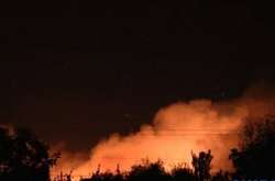 Унаслідок вибухів на арсеналі Міноборони поблизу смт Дружба в Ічнянському районі виникла пожежа