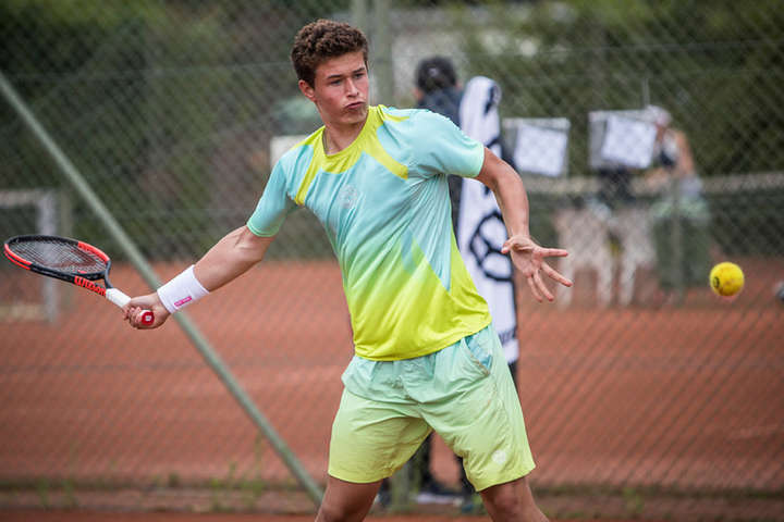 17-річний український тенісист Ваншельбойм виграв свій дебютний професійний матч