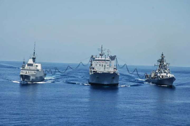 Індія і Японія поновили військово-морські навчання