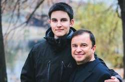 Виктор Павлик с сыном