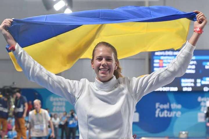 Українська шпажистка Чорній завоювала друге золото Юнацьких Олімпійських ігор