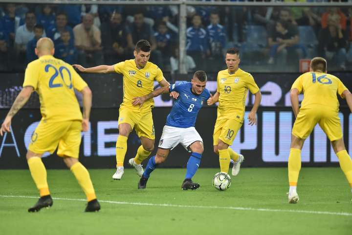 Товариський матч. Італія - Україна 1:1. Вдала генеральна репетиція перед Лігою націй