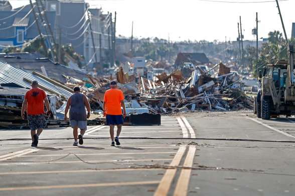 Разрушения в США от урагана «Майкл»: фоторепортаж