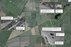 ОБСЄ показала колону російських вантажівок біля кордону 