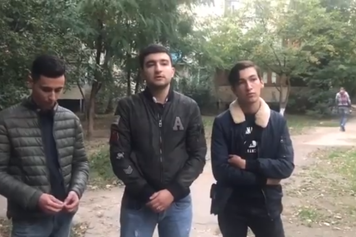Націоналісти змусили вибачитись зухвалих азербайджанців, що погрожували киянам
