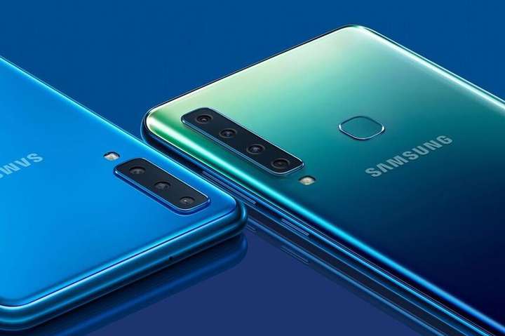 <span>Galaxy A9</span> - Samsung представил смартфон с четырьмя камерами