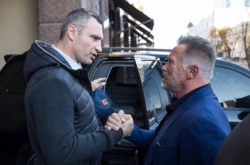 Виталий Кличко и Арнольд Шварценеггер