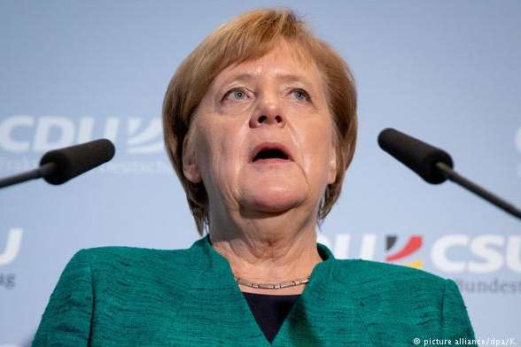 Рейтинг партии Ангелы Меркель упал до рекордно низкого уровня