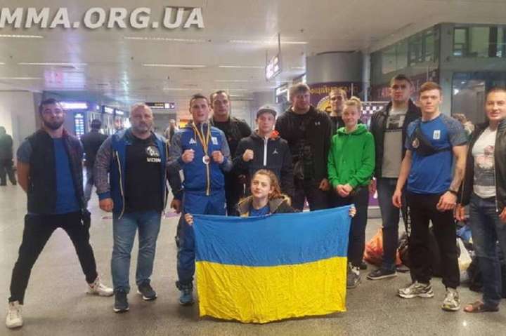 Збірна України завоювала 10 медалей на чемпіонаті Європи з MMA