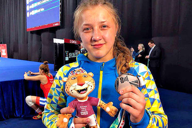 Українка Чудик - срібна призерка Юнацької Олімпіади зі спортивної боротьби