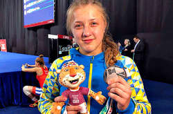 Українка Чудик - срібна призерка Юнацької Олімпіади зі спортивної боротьби