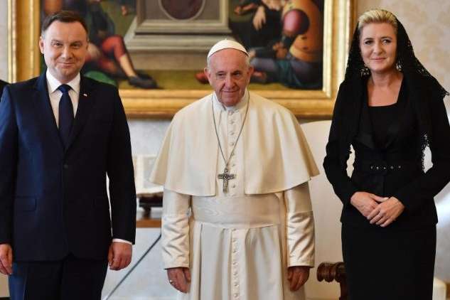 Папа Римський провів зустріч із президентом Польщі