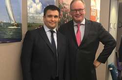 Павло Клімкін та Йоганнес Ван Баален