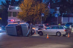 В результаті зіткнення позашляховик перекинувся&nbsp;