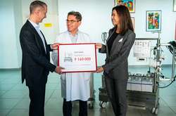 Фонд Бориса Ложкіна передав обладнання для Центру дитячої кардіології на 9 млн грн
