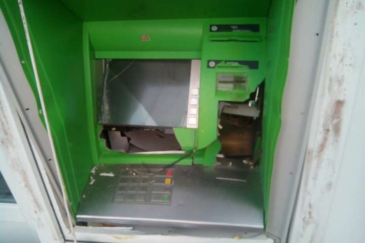 У Дніпрі невідомі підірвали банкомат: оголошено винагороду за інформацію 
