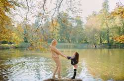 Лилия Ребрик с дочкой Дианой