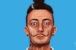 Израильский художник показал, как выглядели бы знаменитые художники, будь они хипстерами