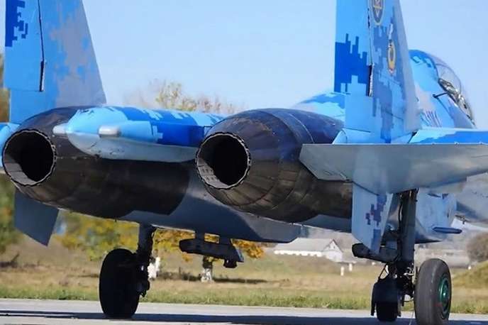 З'явилося відео останнього зльоту розбитого в аварії винищувача Су-27