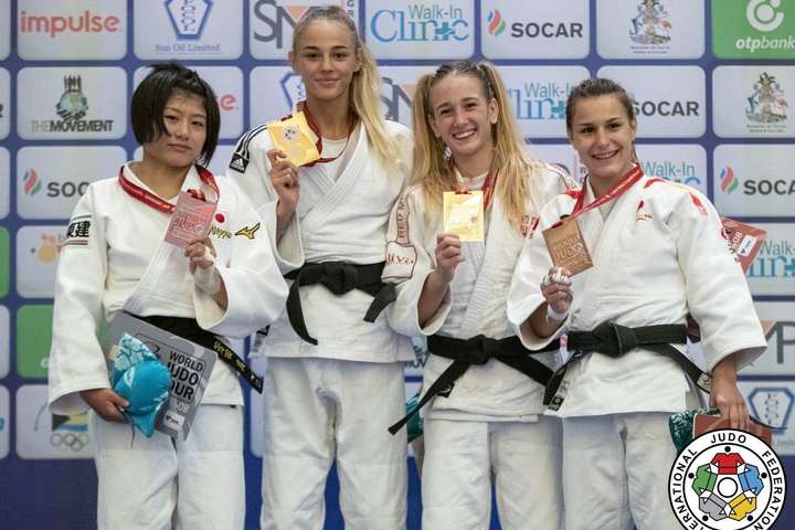 Білодід виграла золото на молодіжному чемпіонаті світу з дзюдо