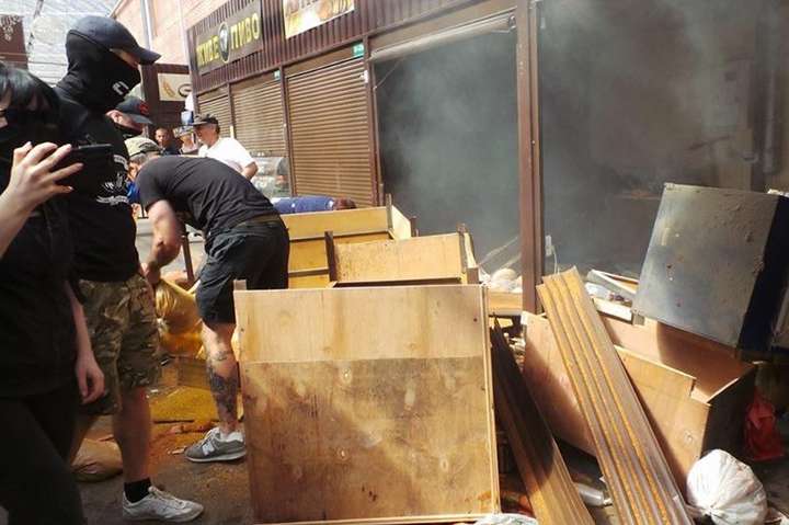 Учасники погрому на ринку біля метро «Лісова» отримали умовний термін