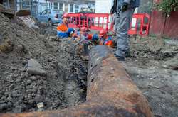  У Києві масово прорвало труби після запуску котелень 