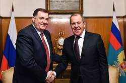  Зустріч Мілорада Додіка з одіозним шефом російської дипломатії Сергієм Лавровим, 2 березня 2017 року 