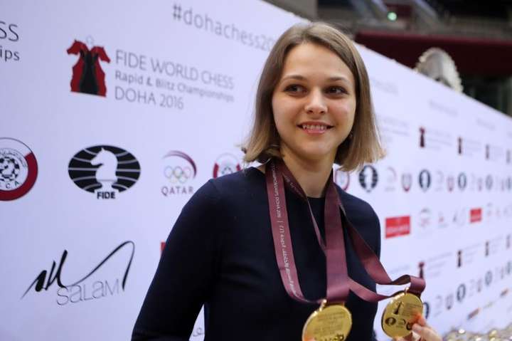 Анна Музичук здобула два золота в командному та особистому заліку на Кубку Європи